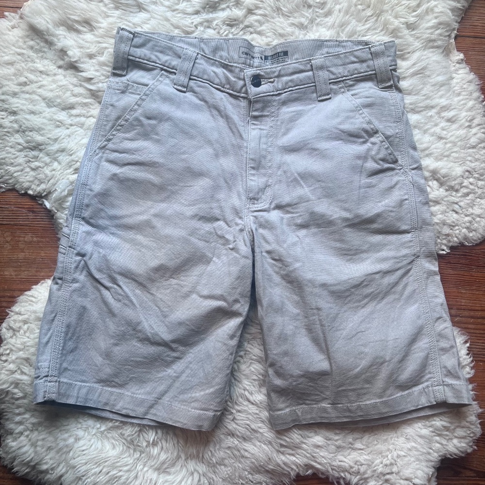 Carhartt Canvas Work Short Relaxed Fit Rugged Flex 32"